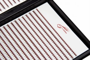Gotowe wąskie kępki sztucznych rzęs Lash Fans, sket C,D,M 7-14mm, od 2D-9D 5
