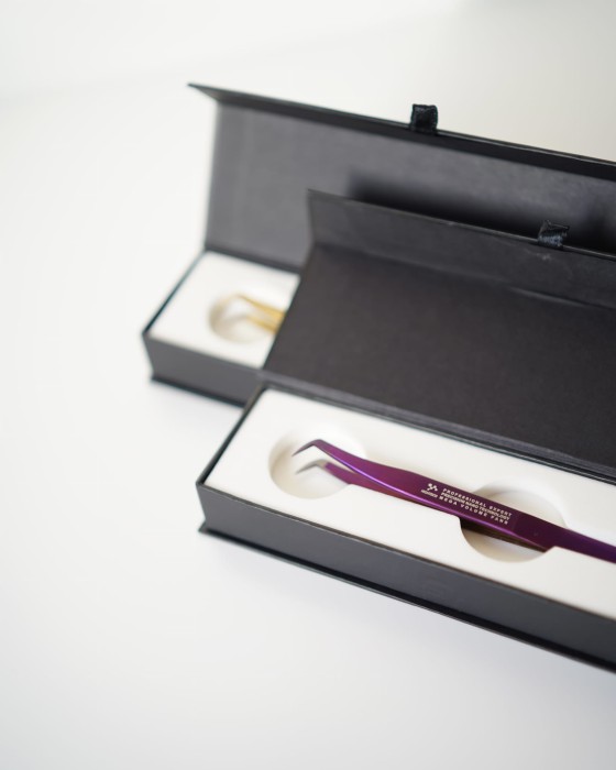 Pęseta do przedłużania rzęs MR 3 SLIM NANO Exclusivelashes 1